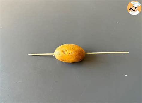 Baked spiral potatoes