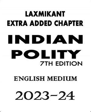 Laxmikant - Extra Added Chapter - Indian Polity 7th Edition - English ...