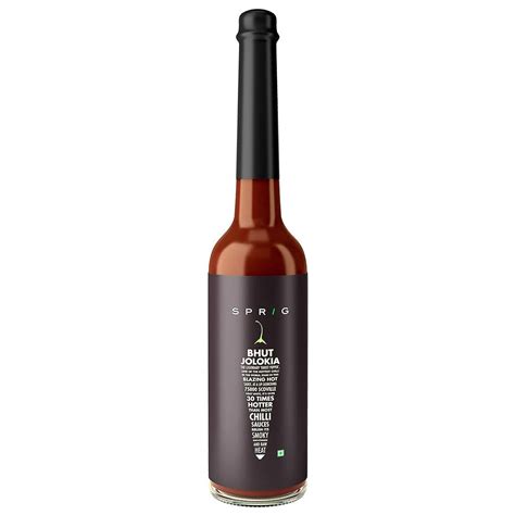 Sprig Bhut Jolokia Sauce | Made with World’s hottest Ghost Peppers ...