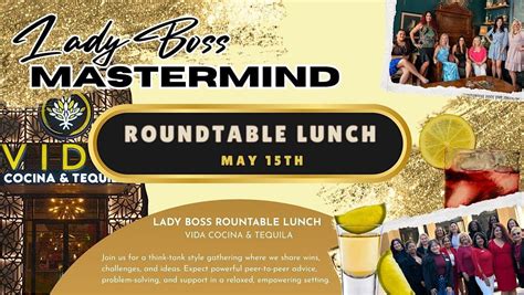 Lady Boss Mastermind Roundtable Lunch, Vida Cocina & Tequila, Altamonte ...