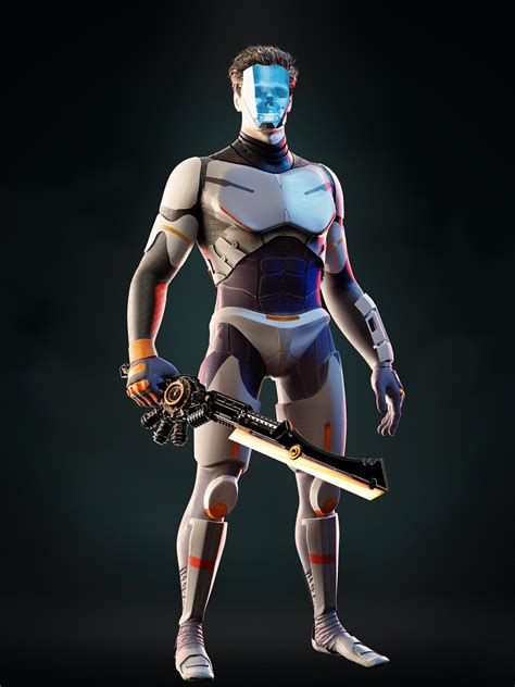 ArtStation - Cyborg space pirate