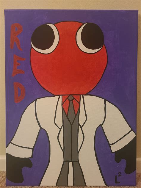 RED rainbow Friends - Etsy