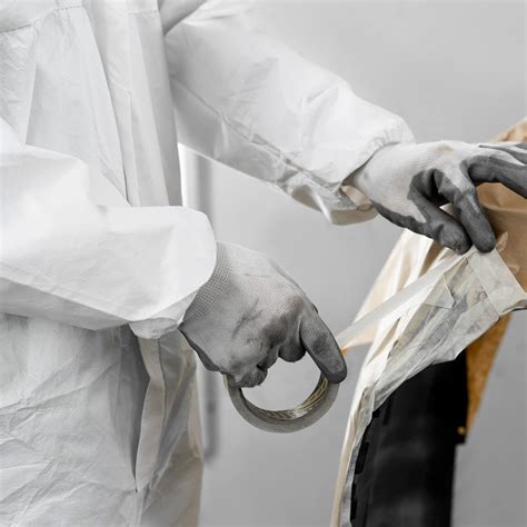 AMZ Medical Supply AMZ Disposable Coveralls, Medium. Pack of 5 White ...