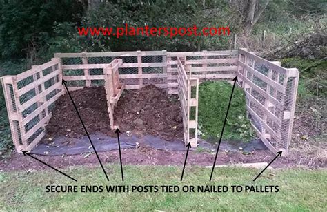 How to Build a Compost Bin Using Pallets 的图像结果