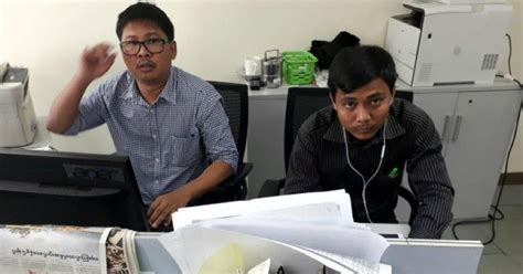 Two Journalists Sentenced For 7 Years In Jail For Exposing Rohingya ...