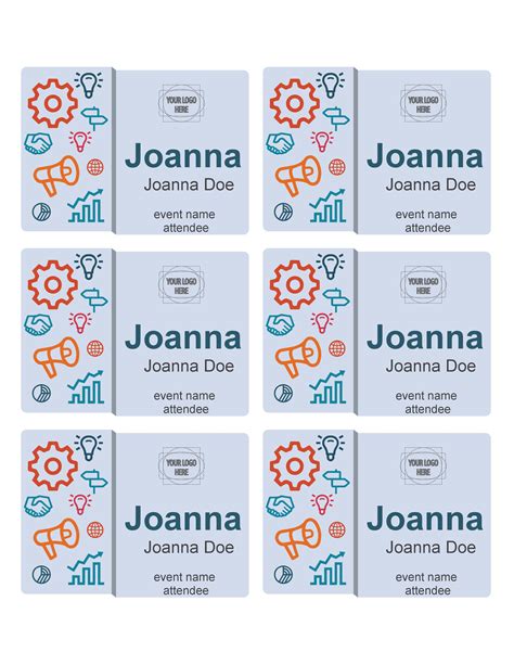 47 Free Name Tag + Badge Templates ᐅ TemplateLab