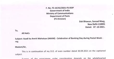 Azadi ka Amrit Mahotsav (AKAM) - celebration of Banking Day during ...