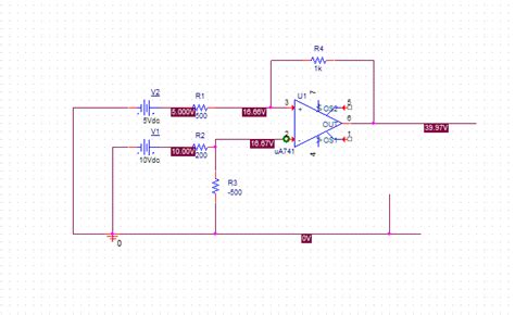 Differencing Operational Amplifier 的图像结果
