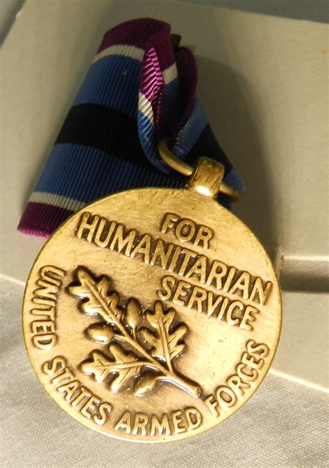 Lot of 4 US Armed Forces Good Conduct + Humanitarian Service Medals | eBay