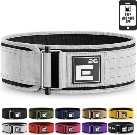 Buy Element 26 Self-Locking Weight Lifting Belt | Premium Weightlifting ...