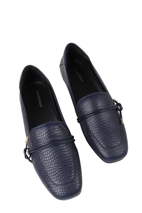 Buy Allen Solly Women Navy Formal Slip Ons at Amazon.in