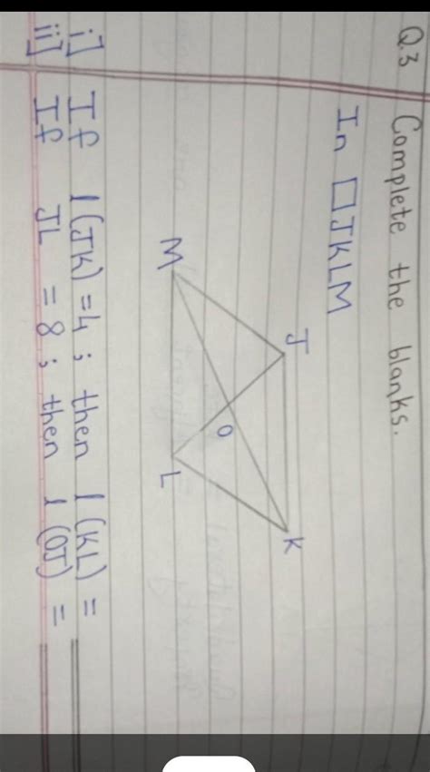 it is parallelogram give me correct answer please provide me - Brainly.in