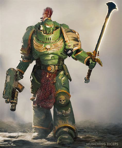 Salamanders - Warhammer 40k Art