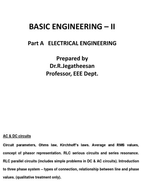 Image result for Basic Electrical Engineering PDF
