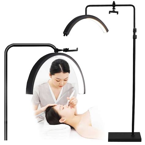 Buy JAKROO 22 Inch Half Moon Beauty Lamp, 36W LED U-Shaped Eyelash ...