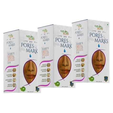 Nature Sure™ Pores and Marks Oil - 3 Packs (3x100ml) – for enlarged ...