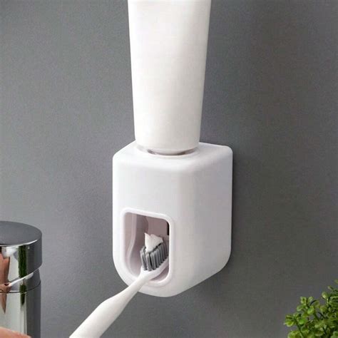 Toothpaste Dispenser, Bathroom Toothpaste Squeezer, Hands-Free Wall ...