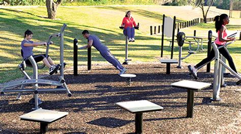 Outdoor Fitness Equipment in Local Parks | Bliss Products & Services
