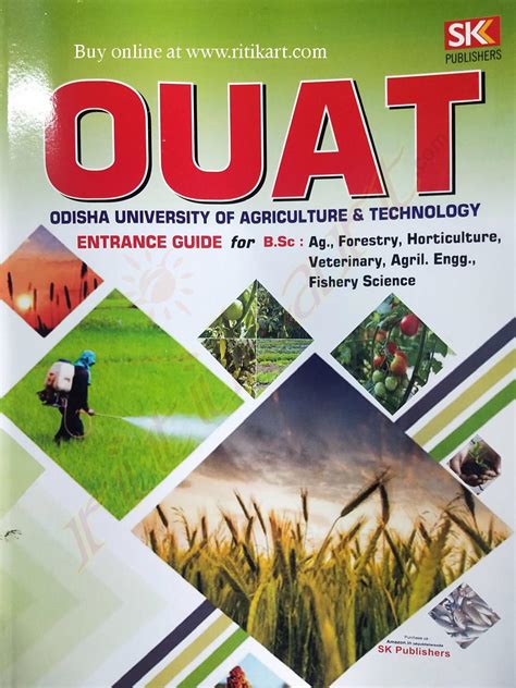 Buy Online Competitive book OUAT Entrance Guide for B.Sc. - Ritikart