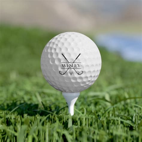 Custom Golf Balls, Set of Six, Personalized Golf Balls, Makes a Great Gift for Husband, High ...