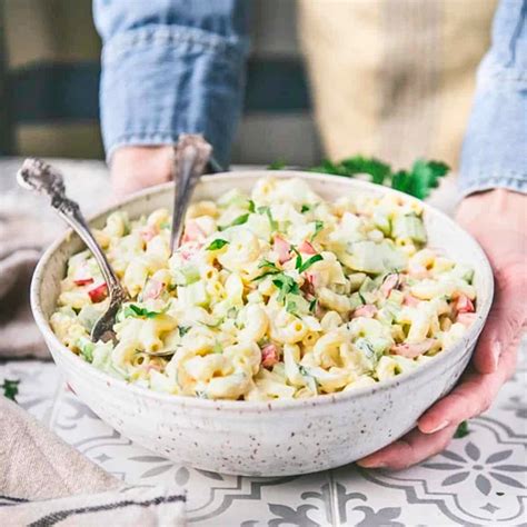 Southern Macaroni Salad - The Seasoned Mom