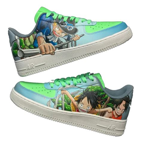 "Anime Collection: Custom Anime Nike Air Force Sneakers by KKix" – Page 2