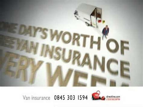 Direct Line Van Insurance Advert 的图像结果