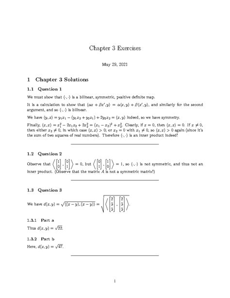Chapter 3 Exercises 的图像结果
