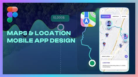 Image result for App Homepage Design with Map