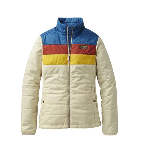 L.L.Bean Women's Mountain Classic Colorblock Puffer Jacket | Academy