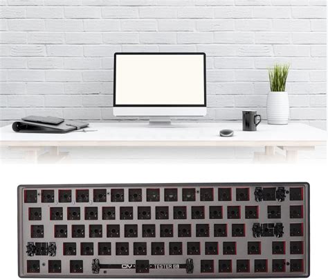 Buy DIY Mechanical Keyboard Kit, 2.4G Wireless 68 Keys Gaming Keyboard ...