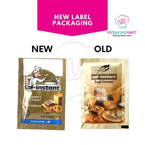 Saf-Instant Yeast 11g - MyBakingMart