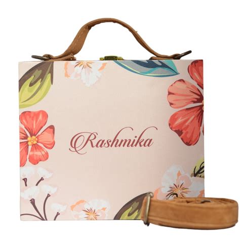 Portrait Caricature Personalized Suitcase Style Clutch Bag – Artklim