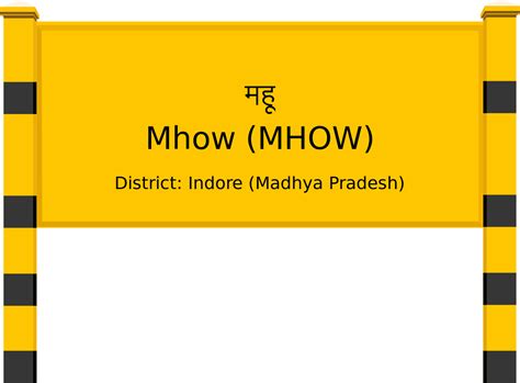 Mhow (MHOW) Railway Station: Station Code, Schedule & Train Enquiry ...