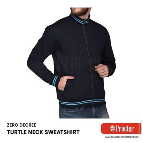ZERO DEGREE TURTLE Neck Sweatshirt in bulk for corporate gifting ...