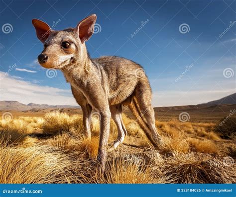 Cryptozoology Chupacabra in Arid Landscapes Concept of Unexplained Reptilian Creature in Rural ...