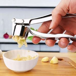 JE EXPORT Stainless Steel Garlic Mincer Crush Garlic Chopper Vegetable ...