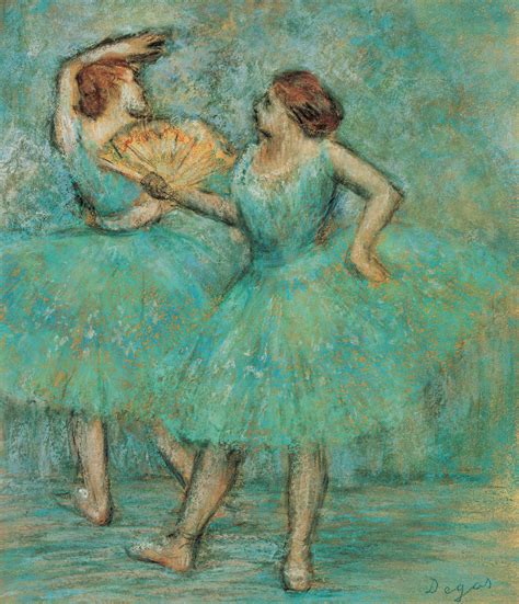 The Dance- A Virtual Art Gallery: "Two Dancers" by Edgar Degas
