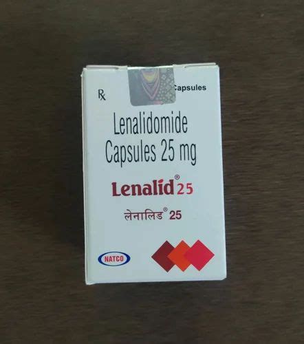 Pharmaceutical Tablets - Lenalid 25mg Lenalidomide Capsules Trader ...