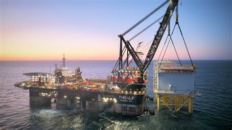 World’s first unmanned HVDC offshore platform installed at world’s ...