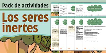Los seres vivos e inertes - 1º de Primaria - Currculo Español
