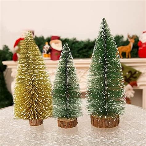 Buy SATYAM KRAFT 1 Pcs Artificial Mini Christmas Tree Miniature Table ...