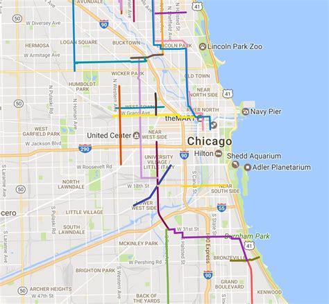 The Mellow Chicago Bike Map: Routes Recommended by Members of The ...