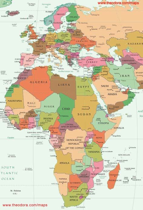 Europe/Africa Map 的图像结果