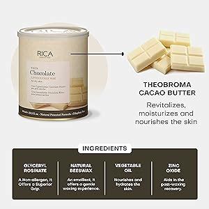 Rica Liposoluble Waxing with Kit, 800g (White Chocolate) : Amazon.in ...