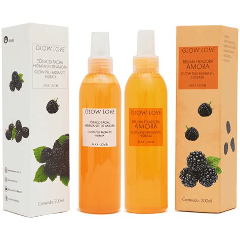 Kit Glow Love Tônico + Bruma de Amora Max Love