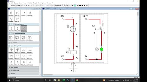 Image result for Fluidsim Ladder Diagram