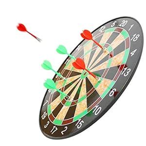 EUPHORIA New Dart Magnetic Dartboard Board Game Set - Bullseye Dart ...