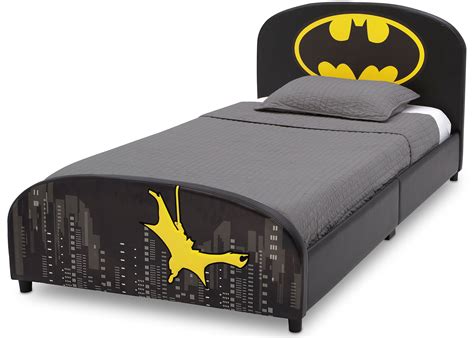 DC Comics Batman Batmobile Car Sleep and Play Toddler Bed with Attached ...