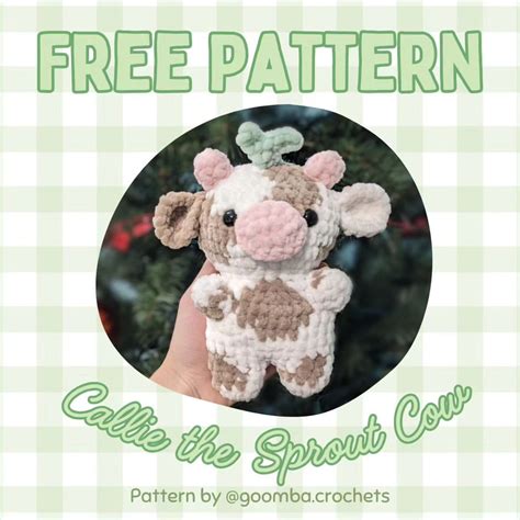Image result for Crochet Cow Pattern Free